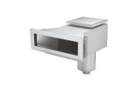 Slim Line Skimmer, Edelstahl